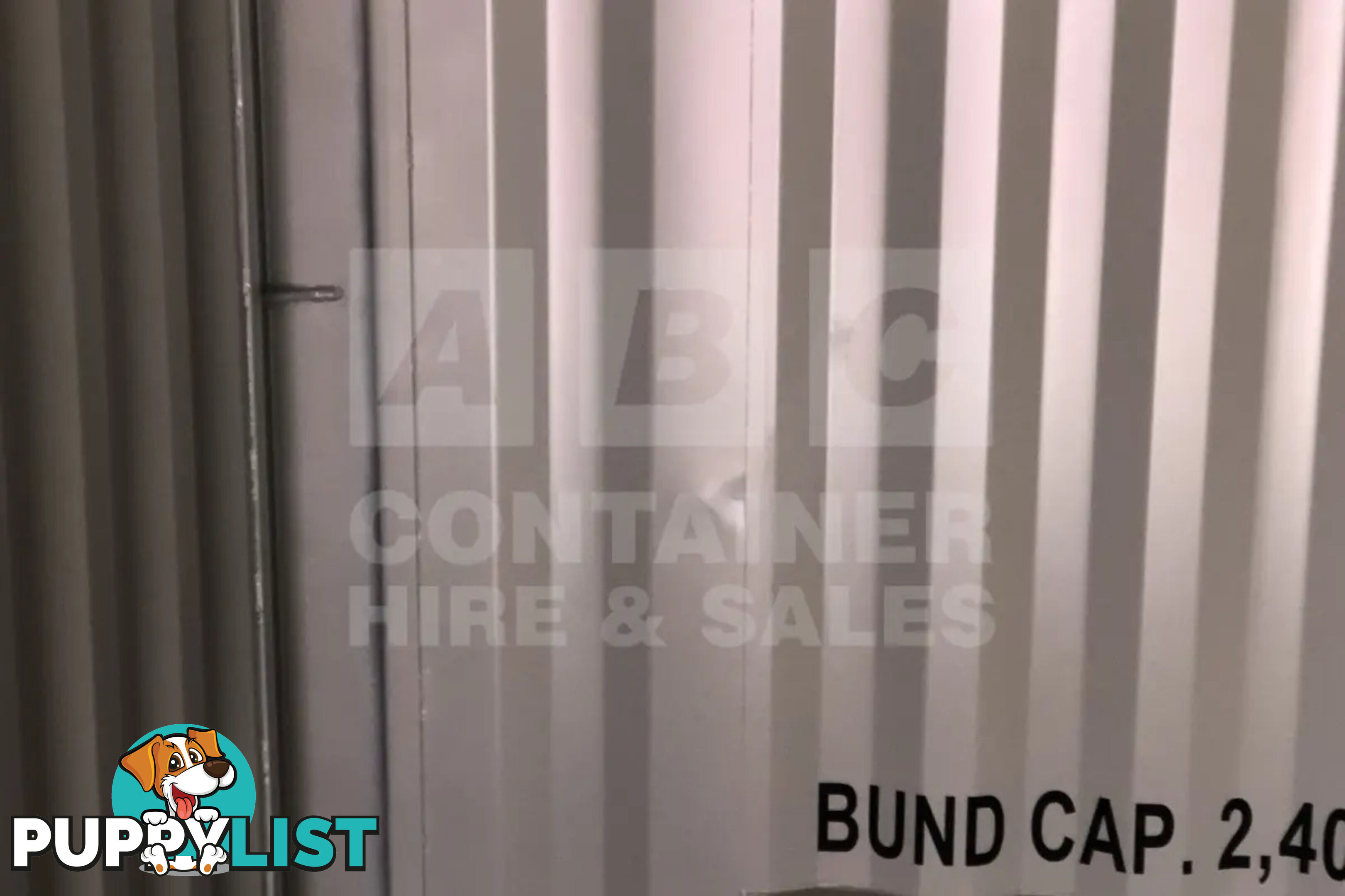 20' HIGH CUBE SIDE OPENING DANGEROUS GOODS SHIPPING CONTAINER