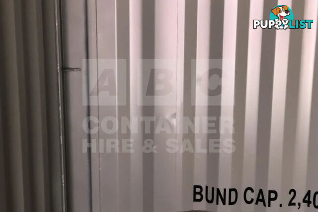 20' HIGH CUBE SIDE OPENING DANGEROUS GOODS SHIPPING CONTAINER