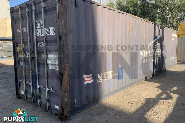 40' HIGH CUBE SHIPPING CONTAINER