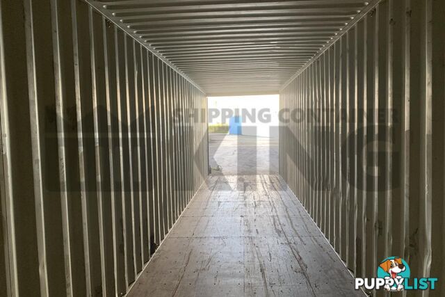40' HIGH CUBE SHIPPING CONTAINER