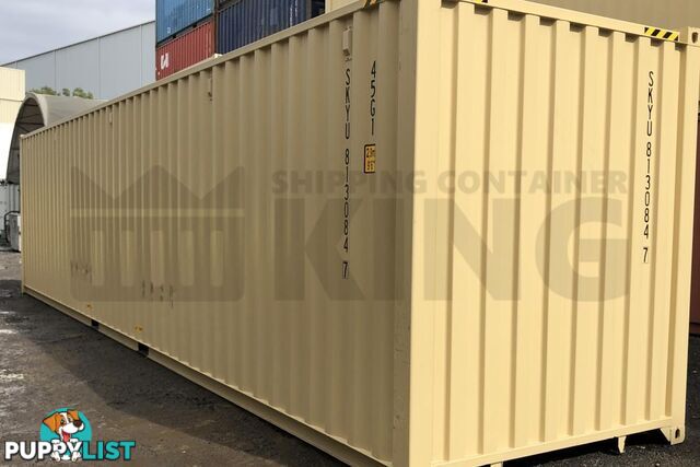 40' HIGH CUBE SHIPPING CONTAINER - in Cairns