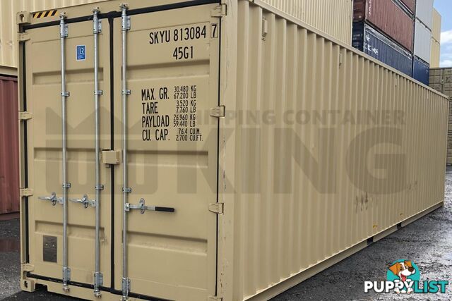 40' HIGH CUBE SHIPPING CONTAINER - in Cairns