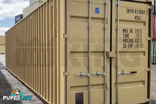 40' HIGH CUBE SHIPPING CONTAINER - in Cairns