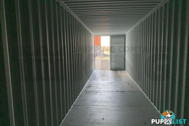 40' HIGH CUBE SHIPPING CONTAINER (STEEL FLOOR) - in Brisbane