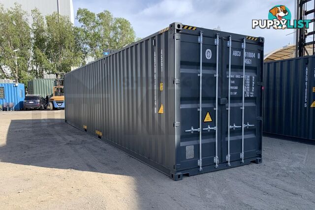 40' HIGH CUBE SHIPPING CONTAINER (STEEL FLOOR) - in Brisbane