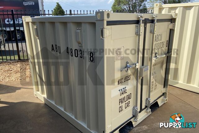 6' MINI CUBE SHIPPING CONTAINER