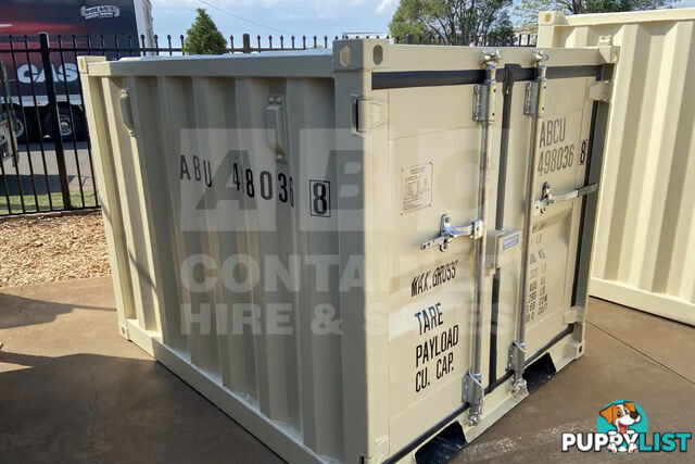 6' MINI CUBE SHIPPING CONTAINER