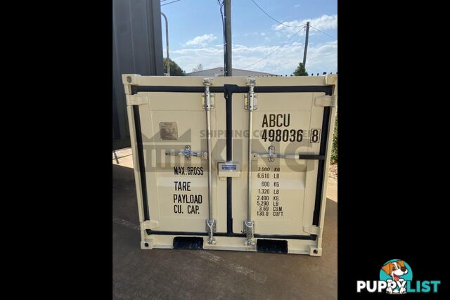 6' MINI CUBE SHIPPING CONTAINER