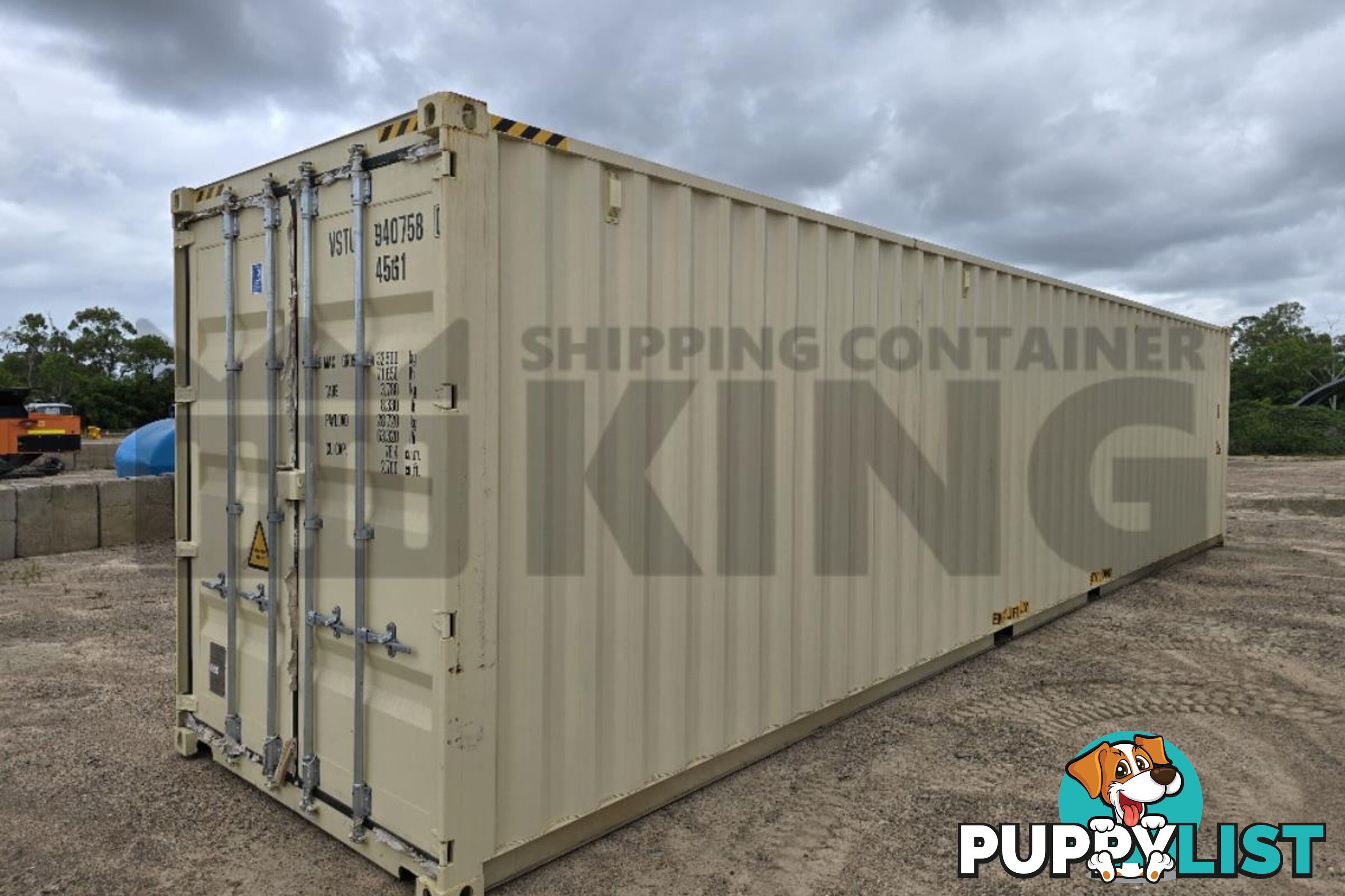 40' HIGH CUBE SHIPPING CONTAINER - in Townsville