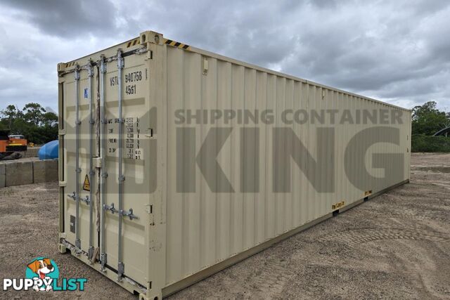 40' HIGH CUBE SHIPPING CONTAINER - in Townsville
