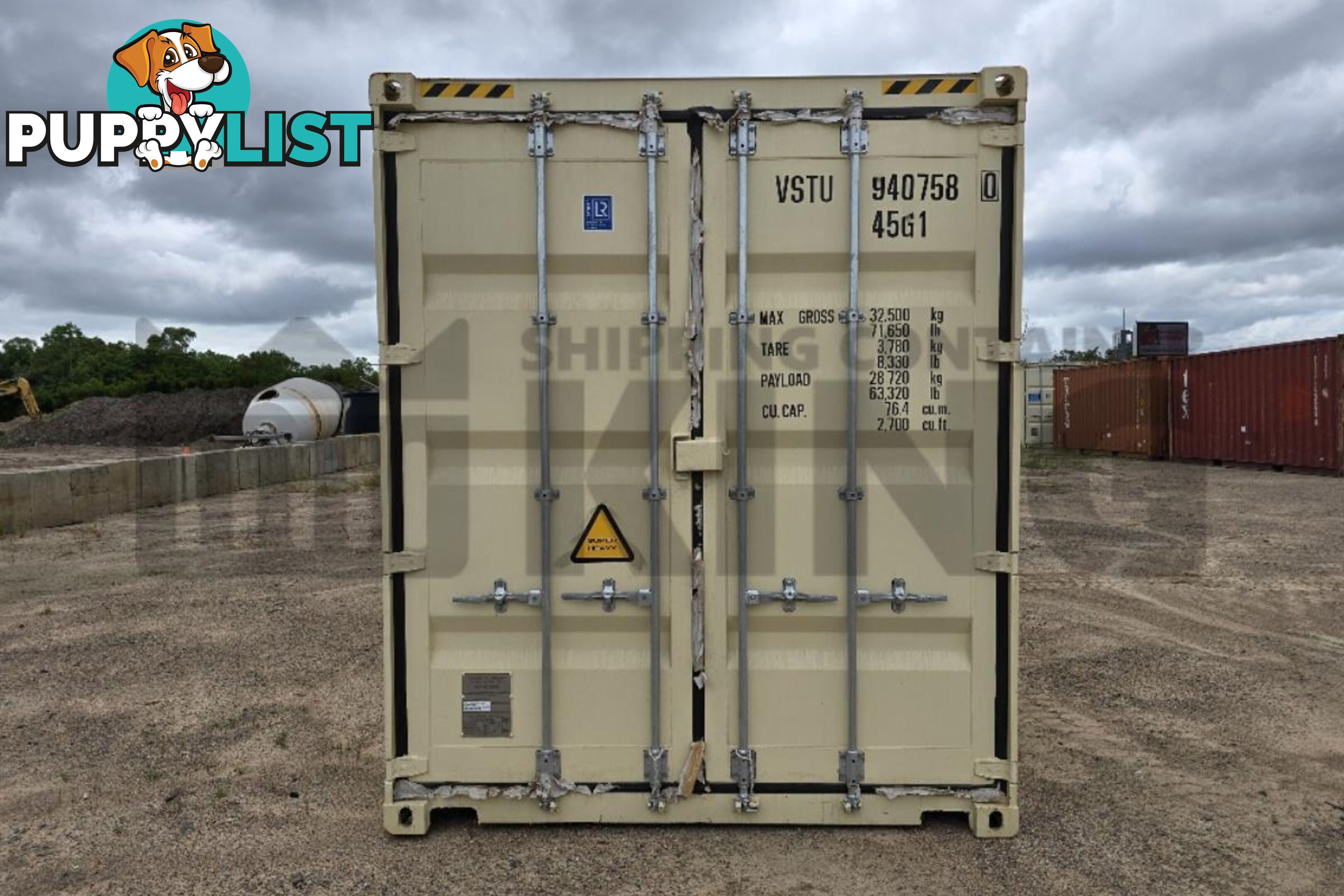 40' HIGH CUBE SHIPPING CONTAINER - in Townsville