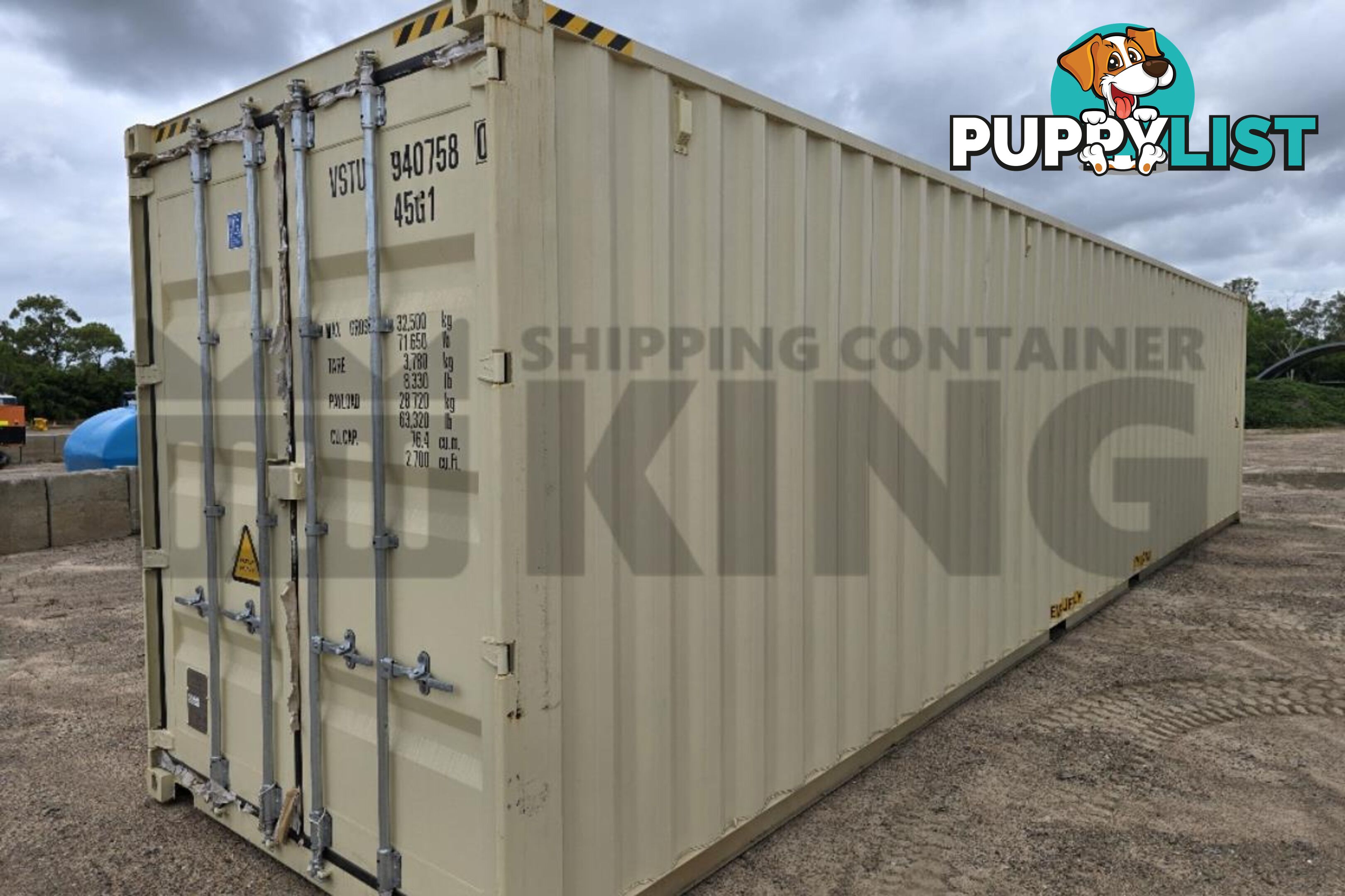 40' HIGH CUBE SHIPPING CONTAINER - in Townsville