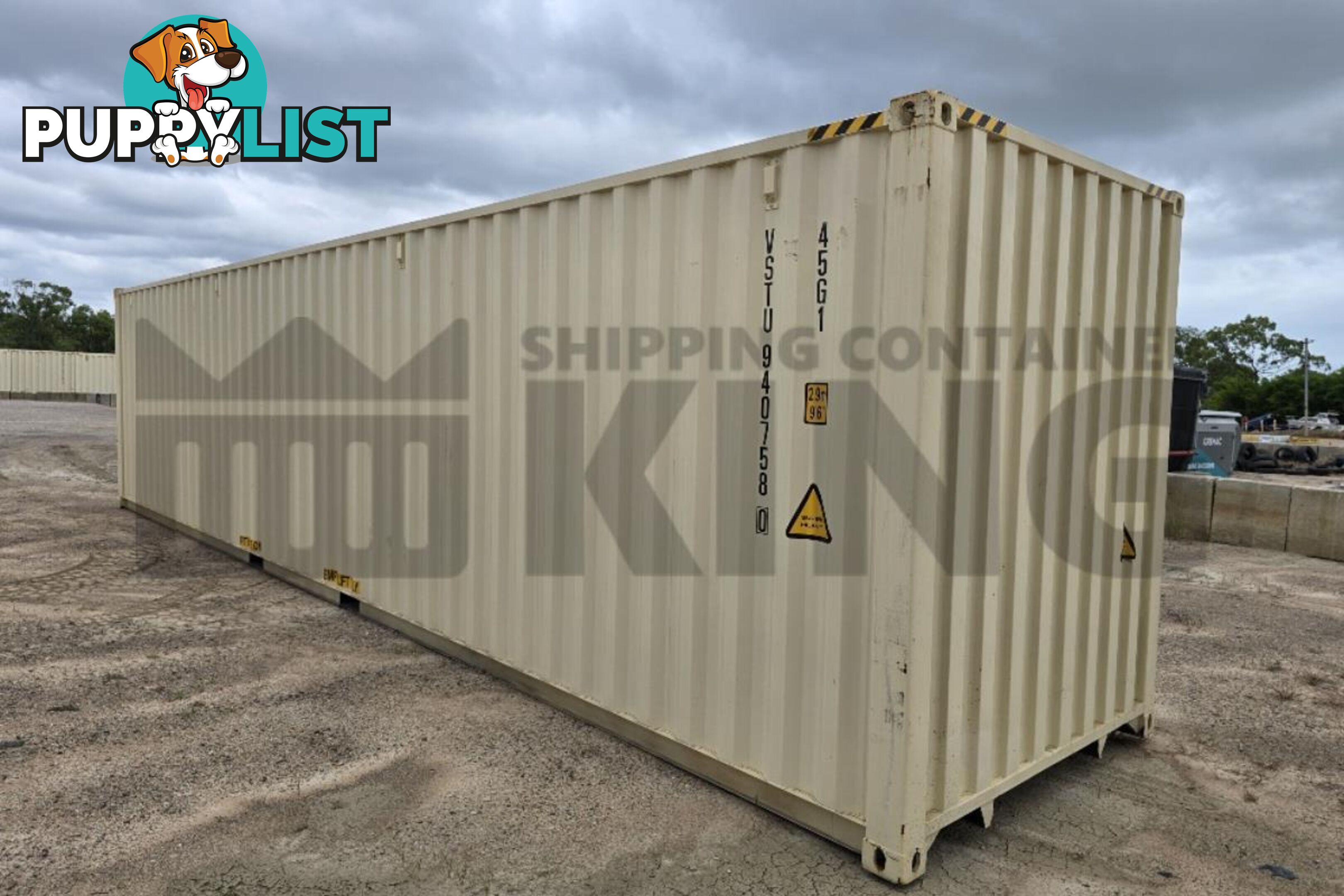40' HIGH CUBE SHIPPING CONTAINER - in Townsville