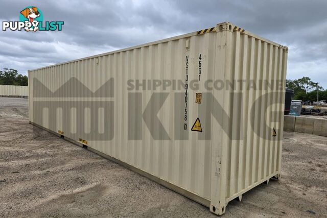 40' HIGH CUBE SHIPPING CONTAINER - in Townsville