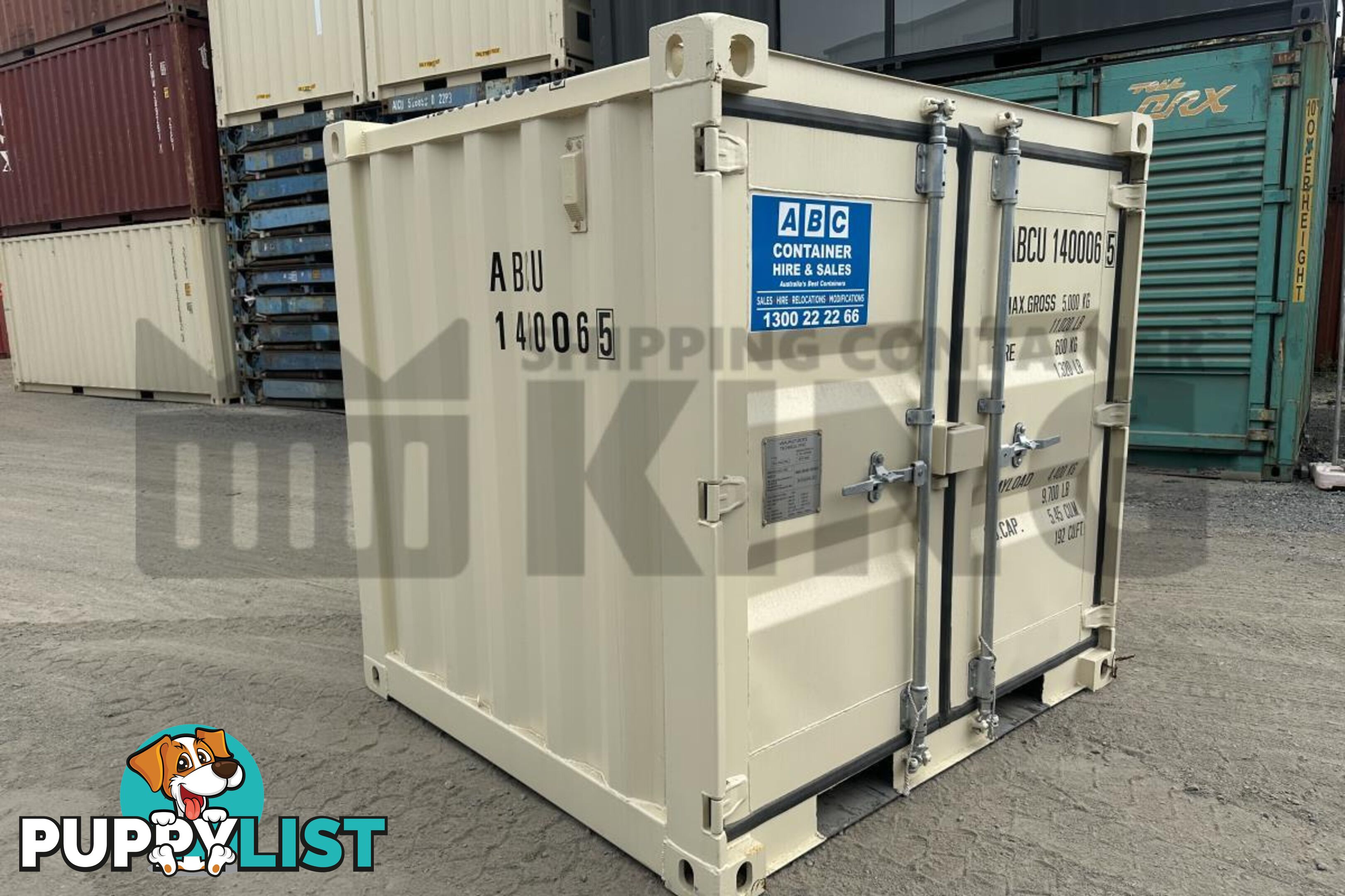 6' SHIPPING CONTAINER (FACTORY BUILT)