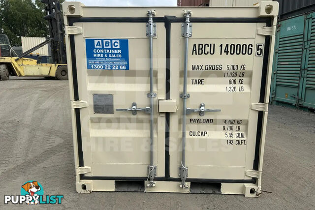 6' SHIPPING CONTAINER (FACTORY BUILT)