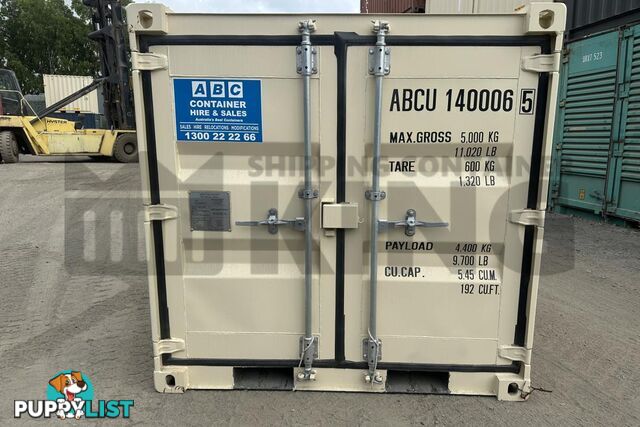 6' SHIPPING CONTAINER (FACTORY BUILT)