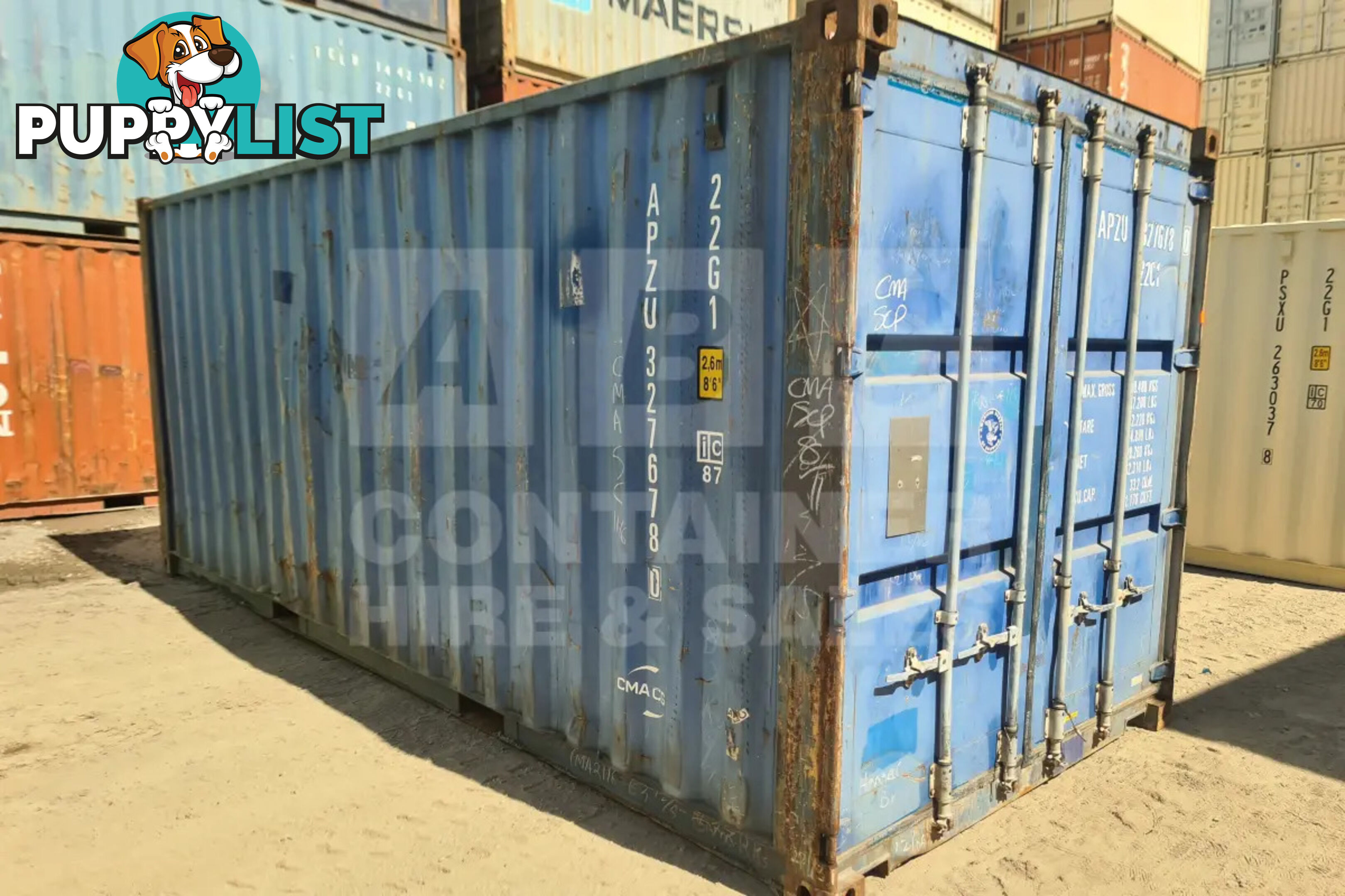 20' STANDARD HEIGHT SHIPPING CONTAINER