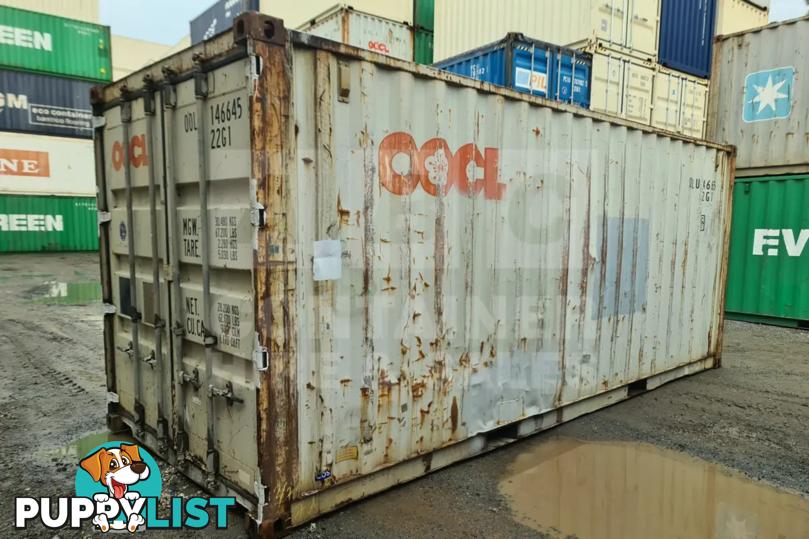 20' STANDARD HEIGHT SHIPPING CONTAINER