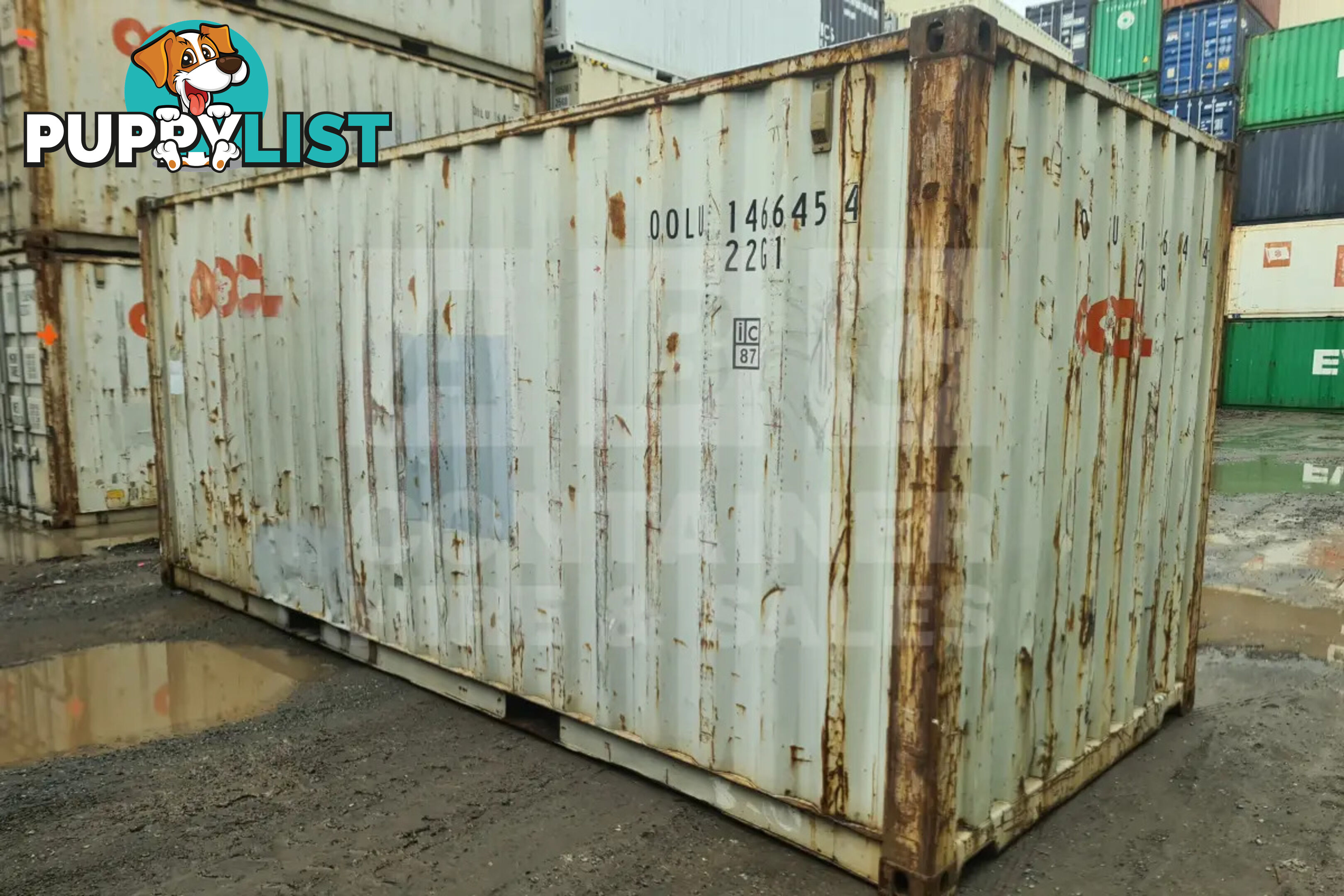 20' STANDARD HEIGHT SHIPPING CONTAINER