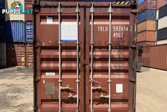 40' HIGH CUBE SHIPPING CONTAINER
