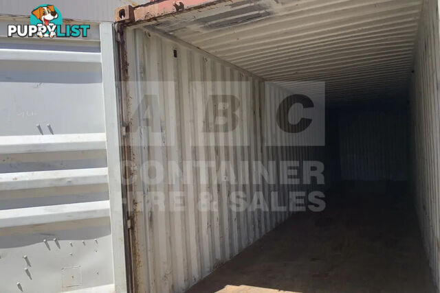 40' HIGH CUBE SHIPPING CONTAINER