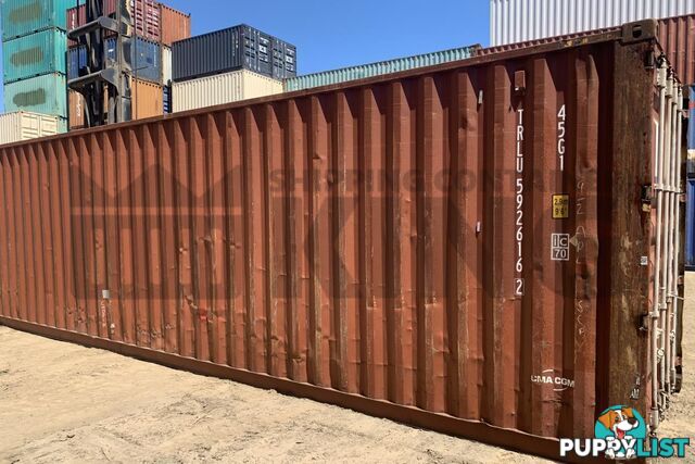 40' HIGH CUBE SHIPPING CONTAINER