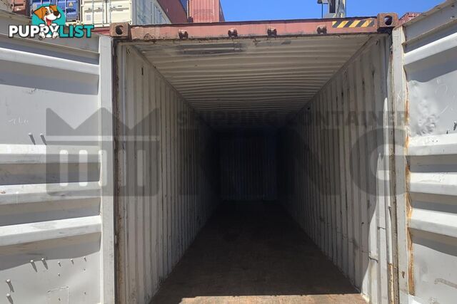 40' HIGH CUBE SHIPPING CONTAINER