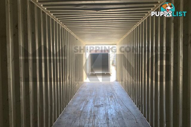 40' HIGH CUBE SHIPPING CONTAINER