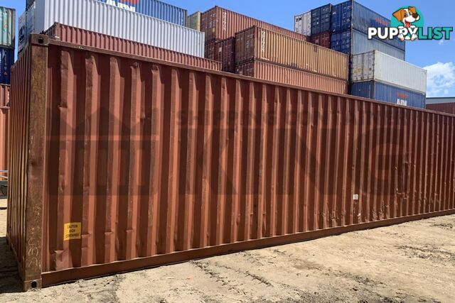 40' HIGH CUBE SHIPPING CONTAINER