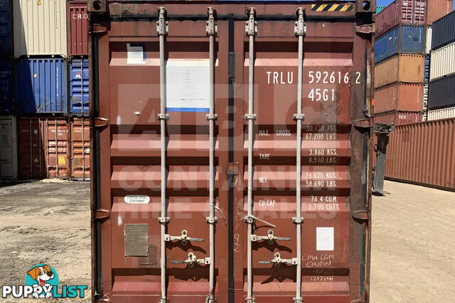 40' HIGH CUBE SHIPPING CONTAINER