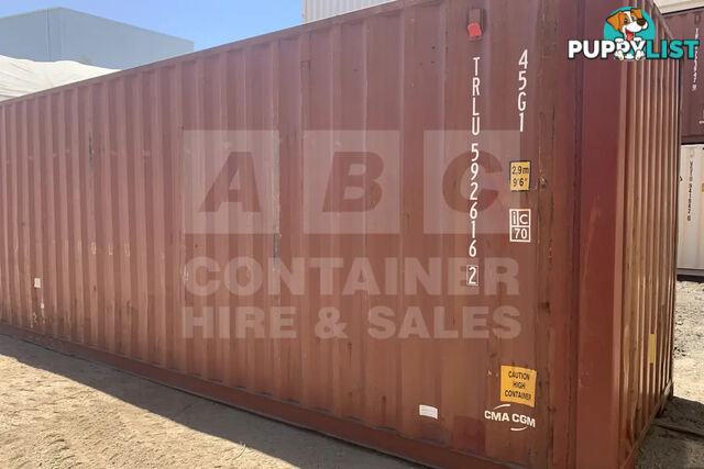 40' HIGH CUBE SHIPPING CONTAINER