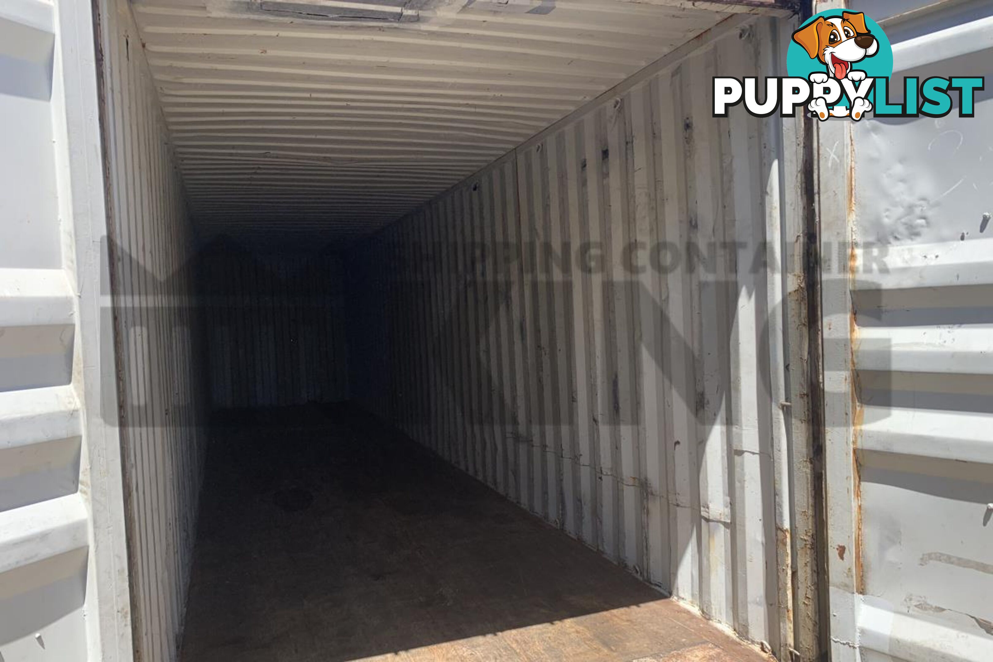 40' HIGH CUBE SHIPPING CONTAINER