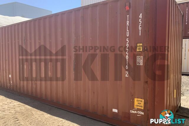 40' HIGH CUBE SHIPPING CONTAINER