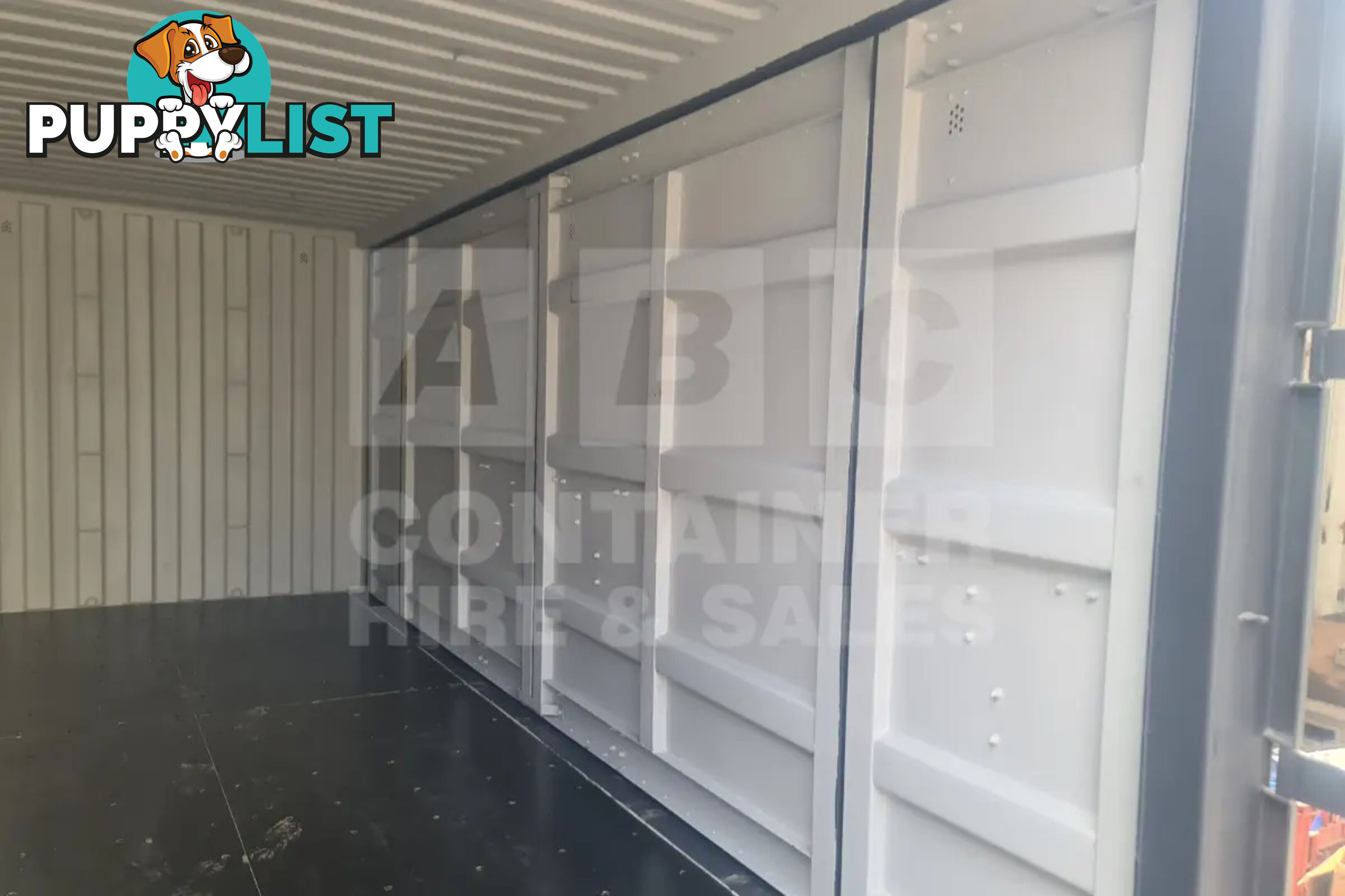 20' STANDARD HEIGHT FULL SIDE OPENING SHIPPING CONTAINER