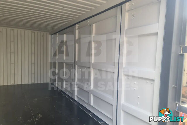 20' STANDARD HEIGHT FULL SIDE OPENING SHIPPING CONTAINER