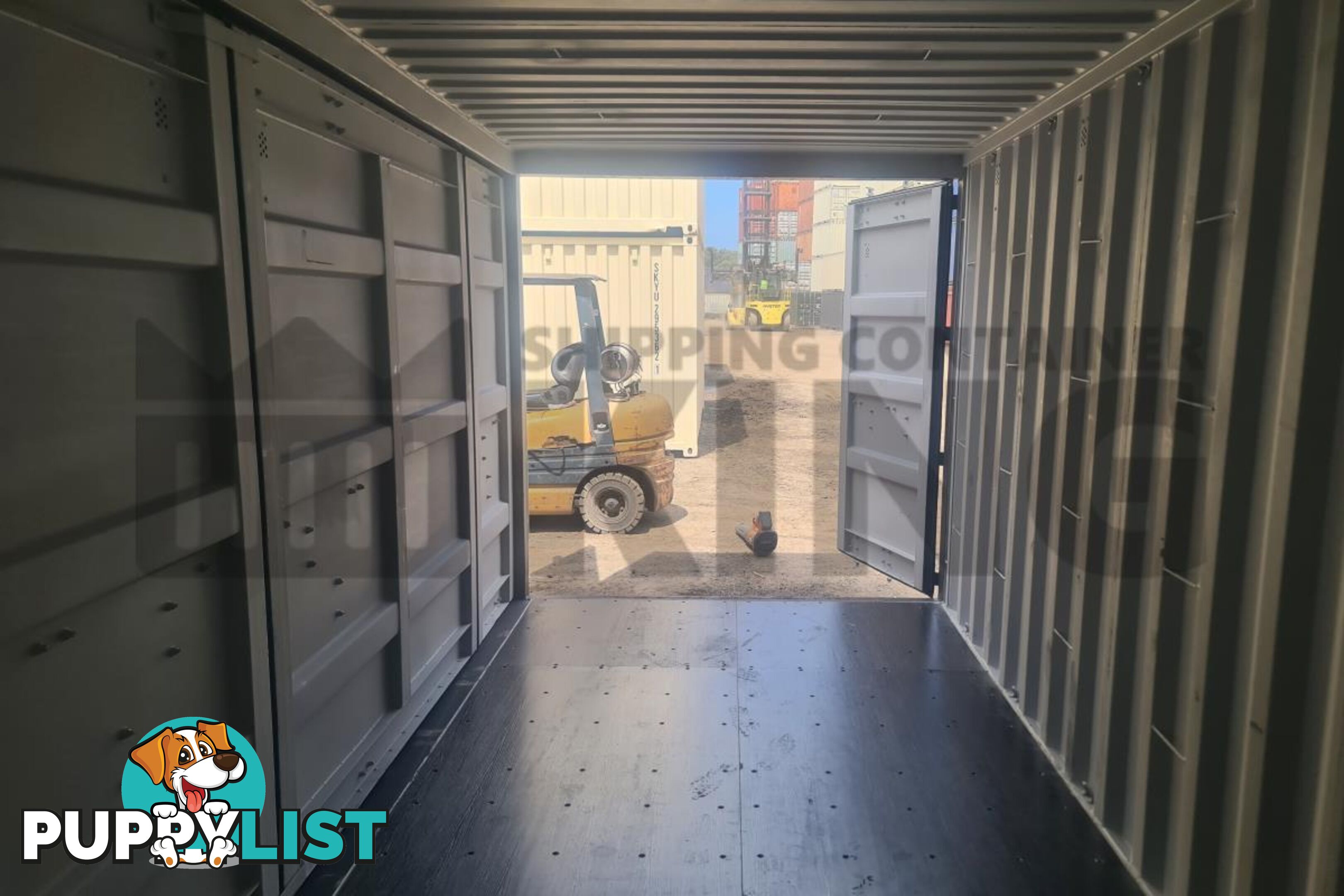 20' STANDARD HEIGHT FULL SIDE OPENING SHIPPING CONTAINER