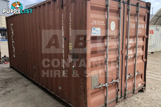 20' STANDARD HEIGHT SHIPPING CONTAINER - in Toowoomba