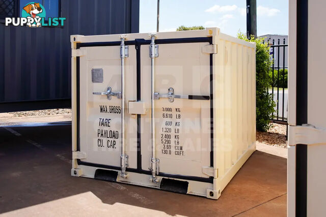 6' MINI CUBE SHIPPING CONTAINER