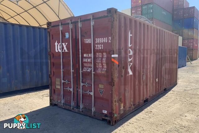 20' STANDARD HEIGHT SHIPPING CONTAINER - in Brisbane