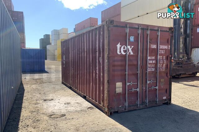 20' STANDARD HEIGHT SHIPPING CONTAINER - in Brisbane