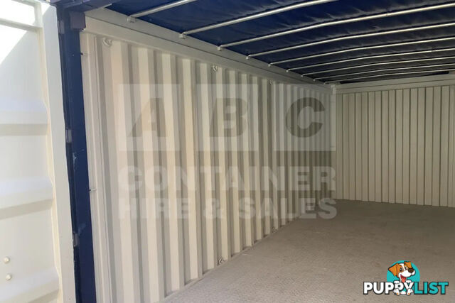 20' STANDARD HEIGHT OPEN TOP (TARP AND BOWS - STEEL FLOOR)