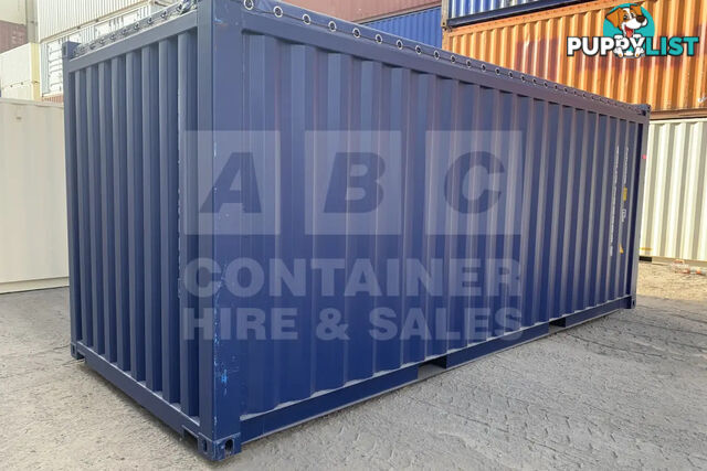 20' STANDARD HEIGHT OPEN TOP (TARP AND BOWS - STEEL FLOOR)