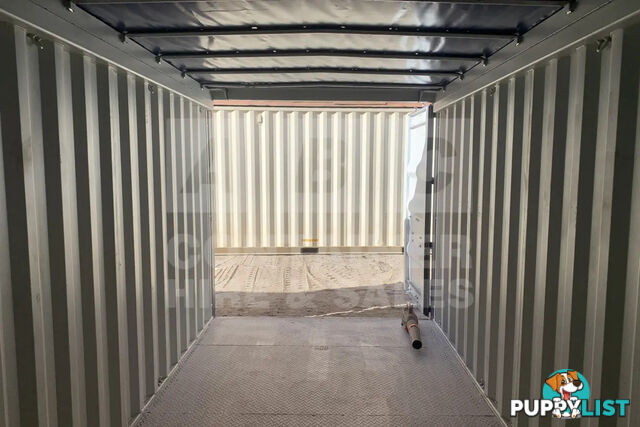 20' STANDARD HEIGHT OPEN TOP (TARP AND BOWS - STEEL FLOOR)