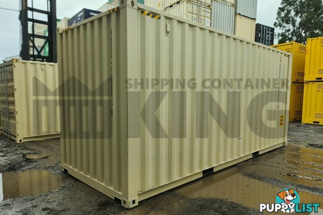 20' HIGH CUBE SHIPPING CONTAINER (WITH TIE RAILS) - in Brisbane