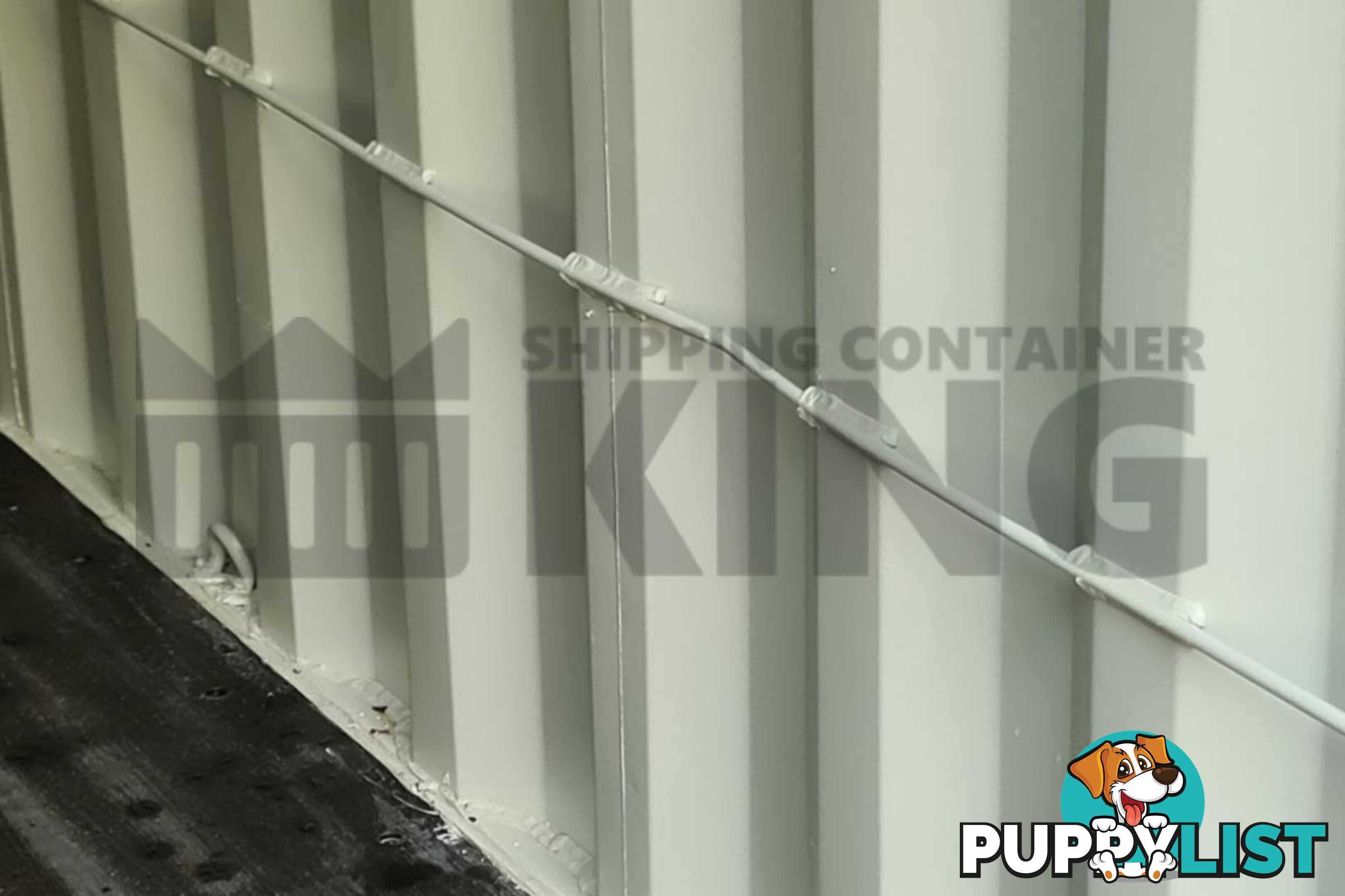 20' HIGH CUBE SHIPPING CONTAINER (WITH TIE RAILS) - in Brisbane