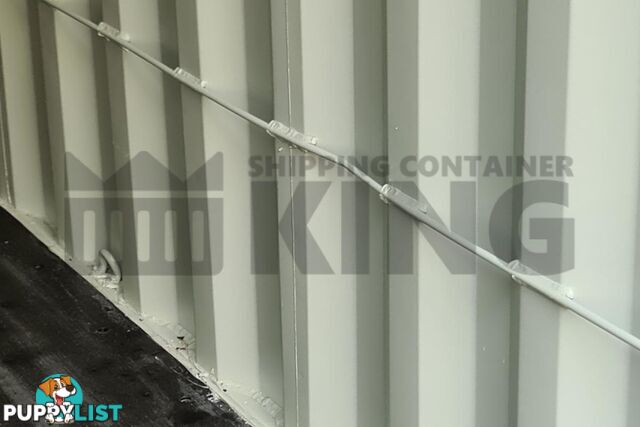 20' HIGH CUBE SHIPPING CONTAINER (WITH TIE RAILS) - in Brisbane