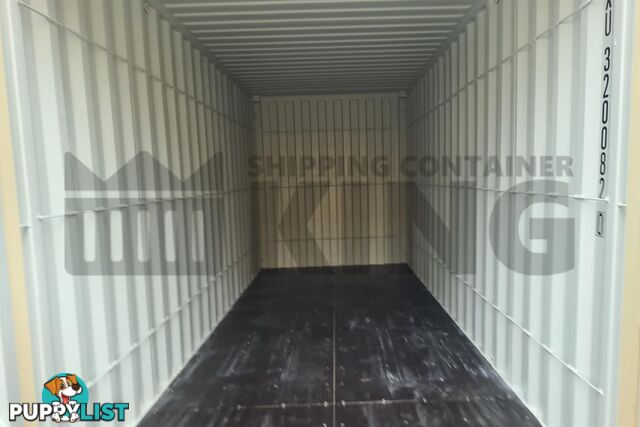 20' HIGH CUBE SHIPPING CONTAINER (WITH TIE RAILS) - in Brisbane