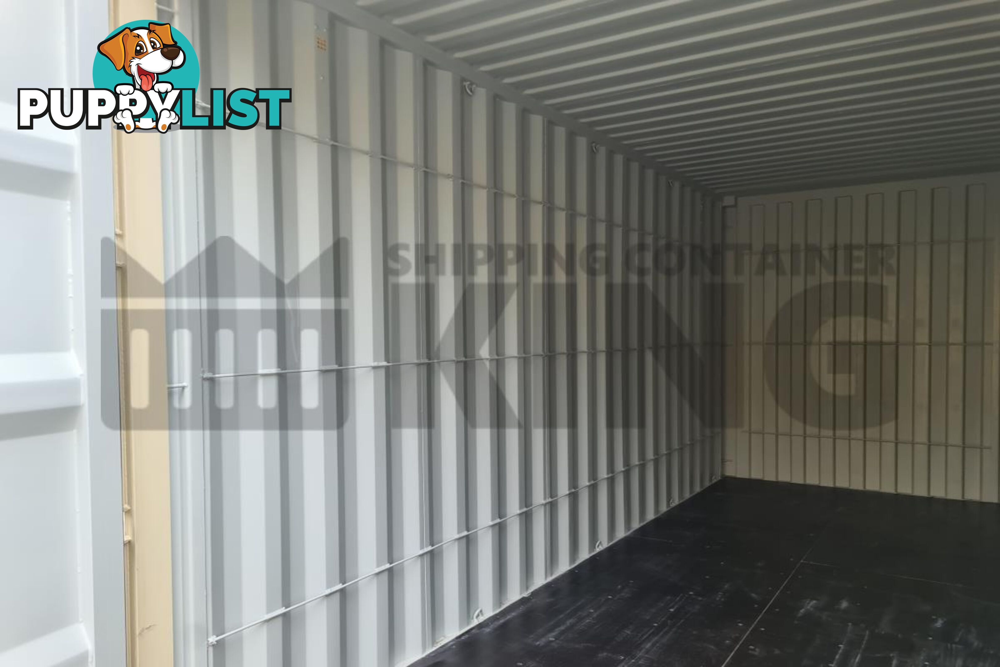 20' HIGH CUBE SHIPPING CONTAINER (WITH TIE RAILS) - in Brisbane