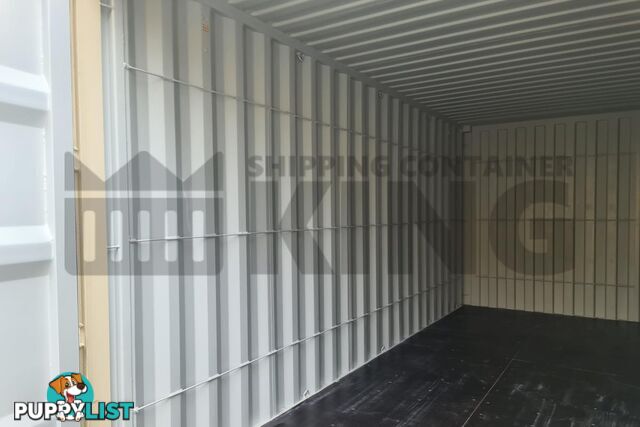 20' HIGH CUBE SHIPPING CONTAINER (WITH TIE RAILS) - in Brisbane